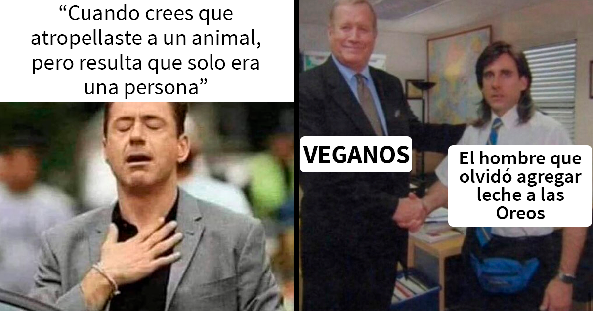 20 Memes muy divertidos publicados en la cuenta de Instagram «Sarcasmo vegano»