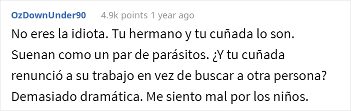 Esta mujer pidi&oacute; a su hermano y esposa que buscaran a otra persona para cuidar a sus hijos, y estall&oacute; el drama