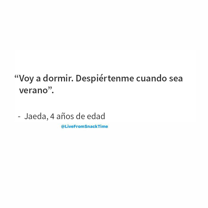 Wake Me Up When The Winter Ends