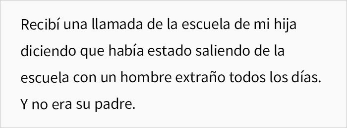 El colegio inform&oacute; a esta madre que hab&iacute;a un "hombre desconocido" recogiendo a su hija, sin darse cuenta de que era ella misma sin peluca