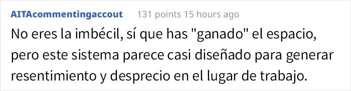 Esta mujer sin hijos se niega a ceder su licencia anual a una compañera con 4 hijos, y se produce un drama en la oficina