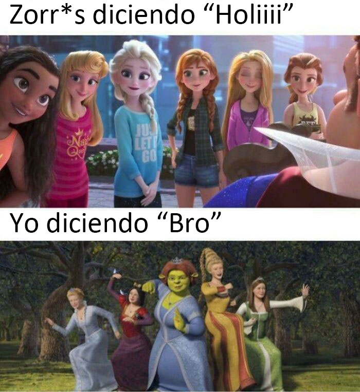 Oh Dios mío, como si yo fuera tan extravagante