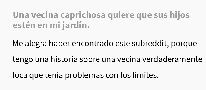 Esta mujer arrogante no entiende el concepto de propiedad privada y llama a la polic&iacute;a cuando su vecina no deja que sus hijos jueguen en su patio
