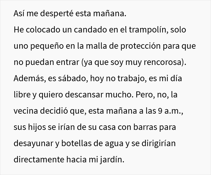 Esta mujer arrogante no entiende el concepto de propiedad privada y llama a la polic&iacute;a cuando su vecina no deja que sus hijos jueguen en su patio
