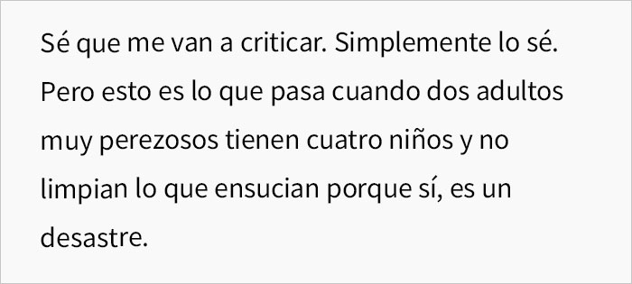 Esta madre "perezosa" de 4 hijos muestra honestamente su casa después de 4 días sin limpiar Esta madre "perezosa" de 4 hijos muestra honestamente su casa después de 4 días sin limpiar