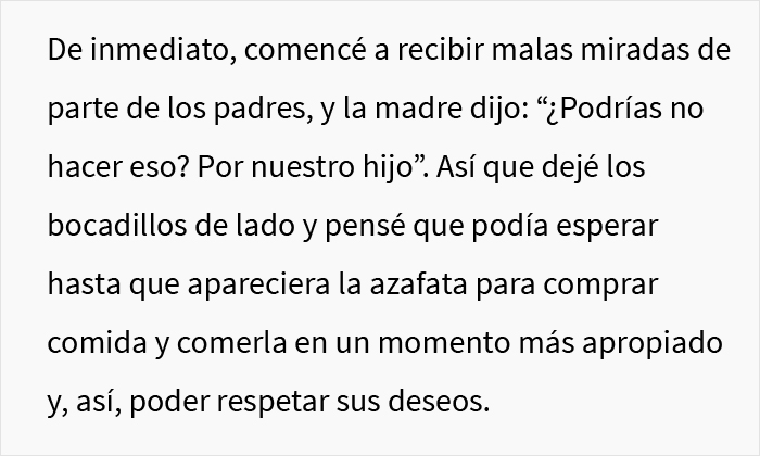 &ldquo;No me importa, toma un vuelo privado&rdquo;: Un pasajero le dijo a esta persona diab&eacute;tica que no comiera ya que su hijo ten&iacute;a s&iacute;ndrome de Prader-Willi, pero el pasajero interpelado se neg&oacute; por completo
