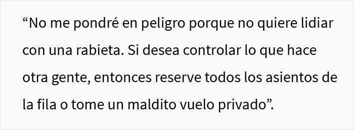 &ldquo;No me importa, toma un vuelo privado&rdquo;: Un pasajero le dijo a esta persona diab&eacute;tica que no comiera ya que su hijo ten&iacute;a s&iacute;ndrome de Prader-Willi, pero el pasajero interpelado se neg&oacute; por completo