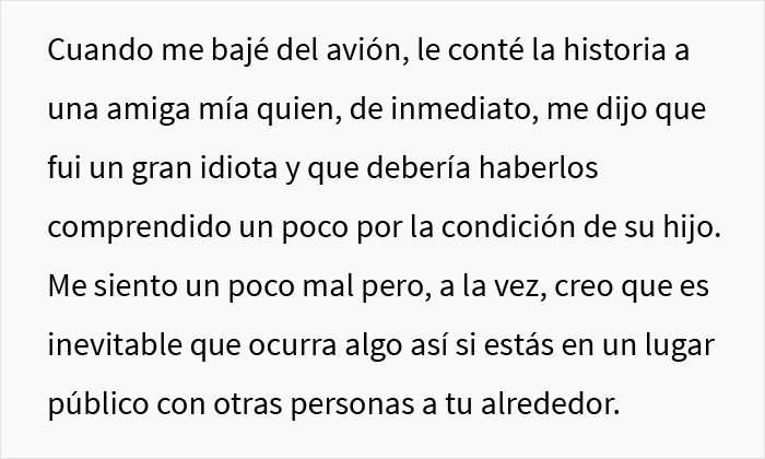 &ldquo;No me importa, toma un vuelo privado&rdquo;: Un pasajero le dijo a esta persona diab&eacute;tica que no comiera ya que su hijo ten&iacute;a s&iacute;ndrome de Prader-Willi, pero el pasajero interpelado se neg&oacute; por completo
