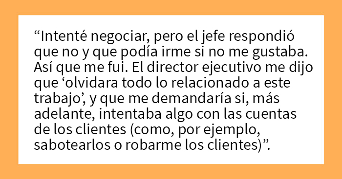 Este ex-empleado cumplió maliciosamente y “olvidó todo sobre la empresa”, pero su jefe le pidió ayuda tras 10 años