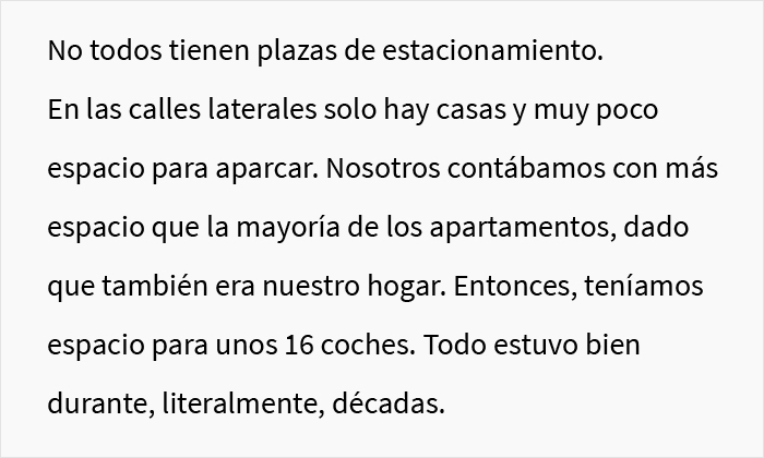 Esta persona congel&oacute; los coches de sus vecinos despu&eacute;s de que ocuparan ilegalmente su aparcamiento