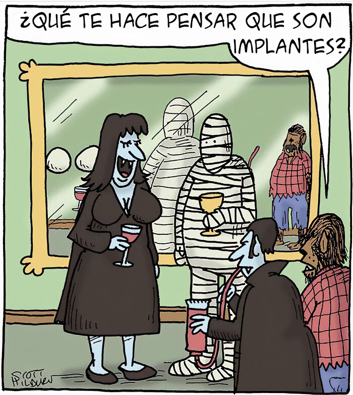 Artist Makes One-Panel Comics Filled With Absurd Situations And Silly Humor (50 Pics)