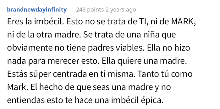 Esta mujer cedi&oacute; la patria potestad de su beb&eacute; a la amante de su marido infiel y se niega a conocerla 14 a&ntilde;os despu&eacute;s
