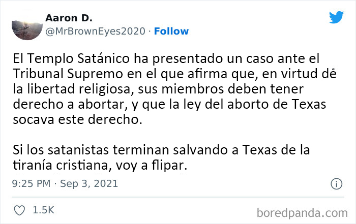 Esta sería la mayor de las ironías