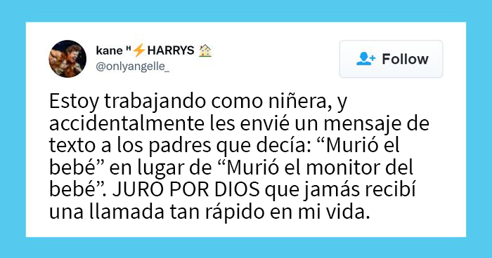 20 Historias divertidas sobre niñeras que había que compartir online