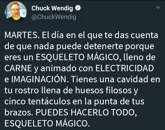 Gracias, adoro el cuerpo humano