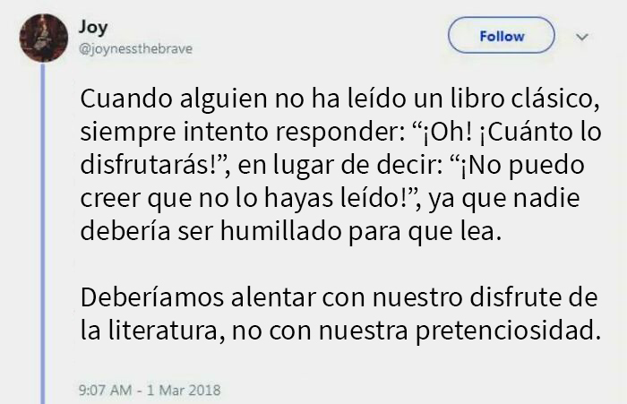 Me encanta compartir mi colección de libros