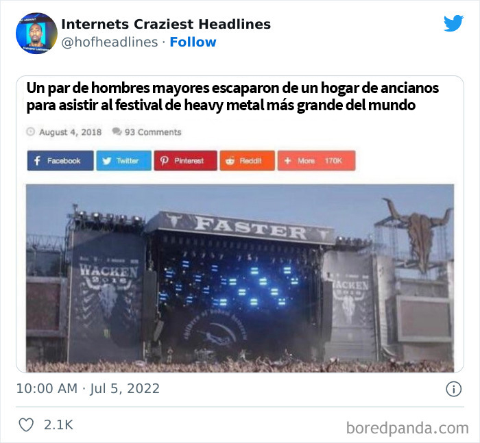 This Twitter Page Collects 50 Of The Most Ridiculous News Headlines Ever Printed Or Shared (New Pics)