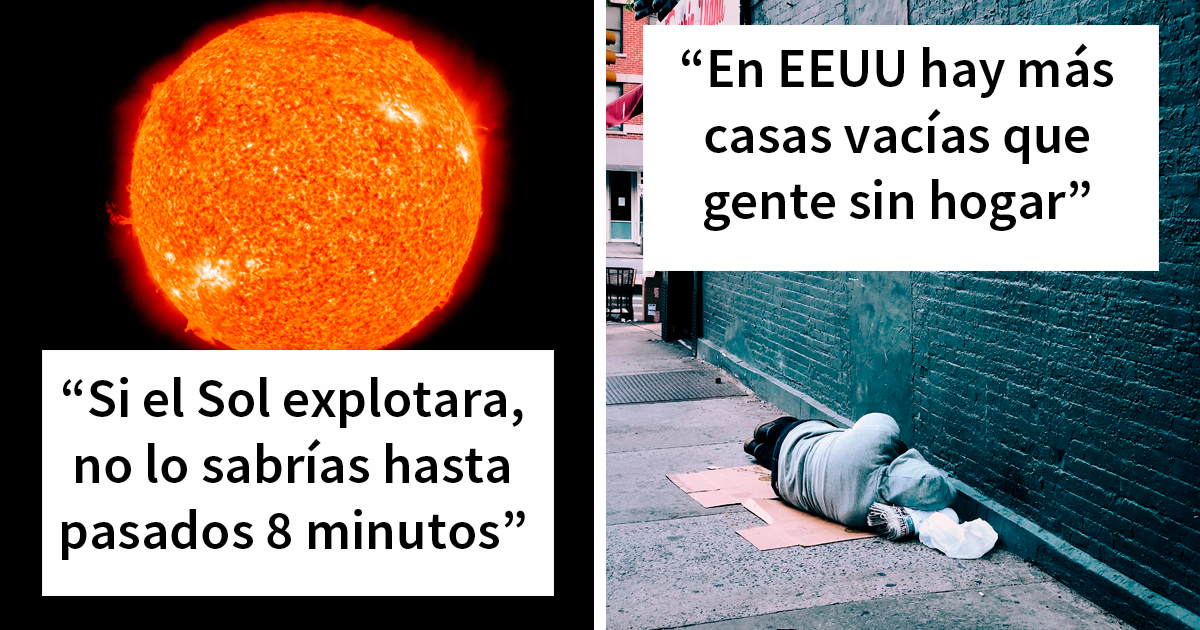 26 Datos inquietantes sobre el mundo que quizá te asusten, compartidos por este tiktoker