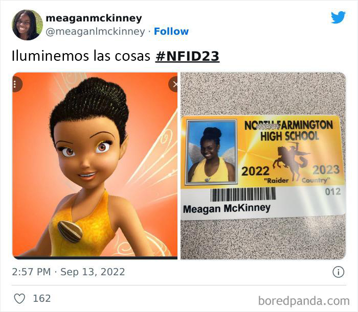 This High School Has A Tradition Of Letting Seniors Dress Up For Their ID Pictures, Here Are 30 Of The Ones Who Totally Slayed This Year