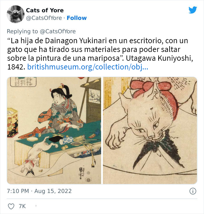 Los gatos destrozando cosas no son un problema moderno, como muestran estas 24 im&aacute;genes a trav&eacute;s de la historia