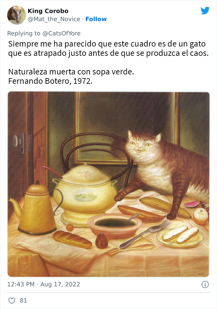 Los gatos destrozando cosas no son un problema moderno, como muestran estas 24 im&aacute;genes a trav&eacute;s de la historia