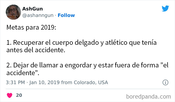 Cosas que se complicaron después del accidente