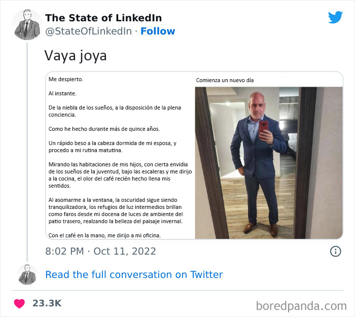 "The State Of LinkedIn" Twitter Page Exposes The Cringiest And Most Out-Of-Touch Posts On LinkedIn (30 Pics)