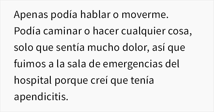 Esta joven crey&oacute; que ten&iacute;a apendicitis, se dirigi&oacute; a un hospital y termin&oacute; dando a luz a una beb&eacute;
