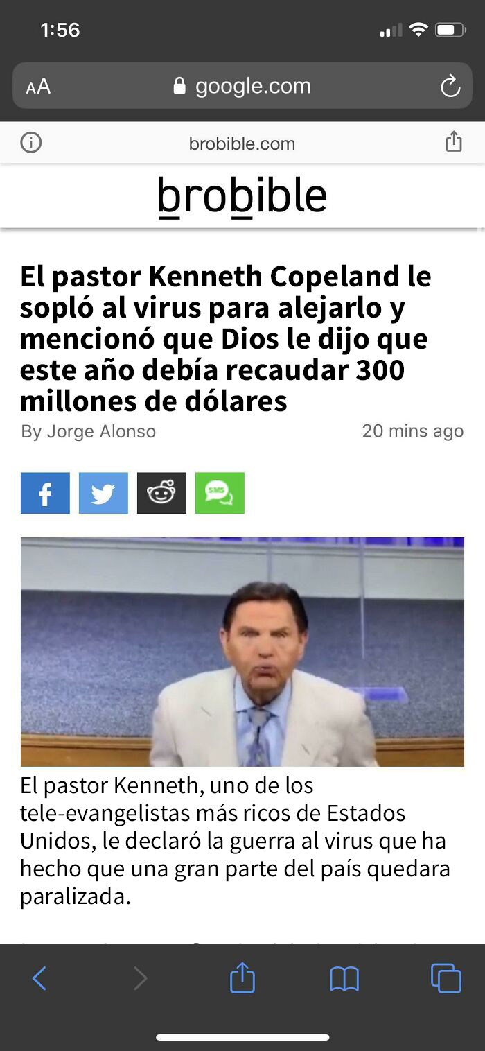 Un terrible pastor contó que Dios le dijo que, este año, necesitaba recaudar 300 millones de dólares