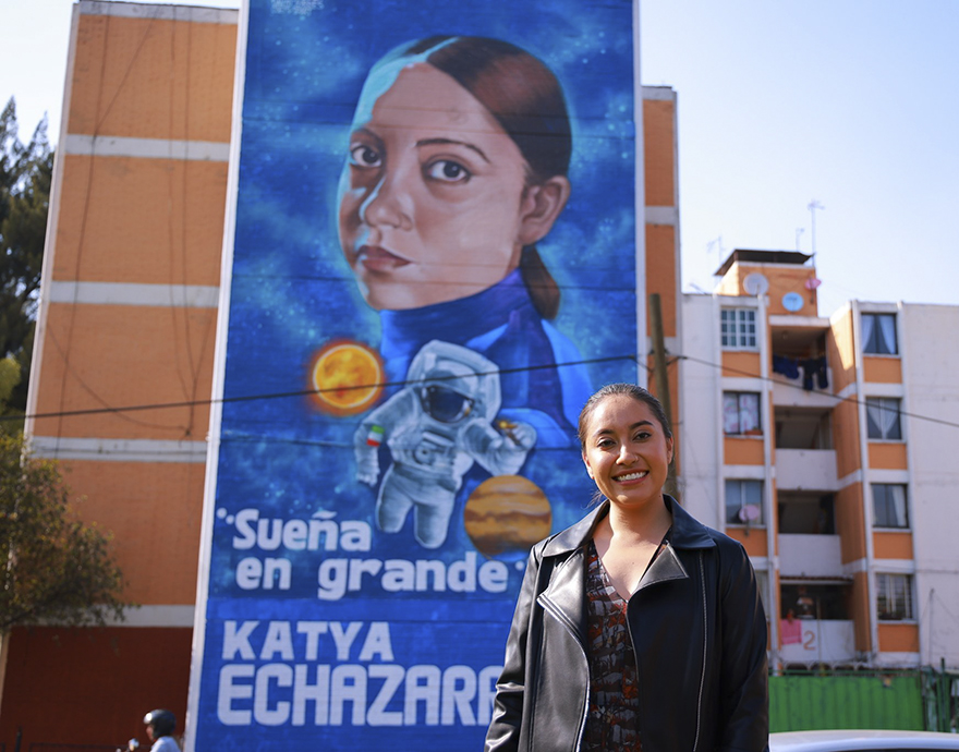 Katya Echazarreta: la primera mexicana en viajar al espacio y su historia de superación Katya Echazarreta: la primera mexicana en viajar al espacio y su historia de superación