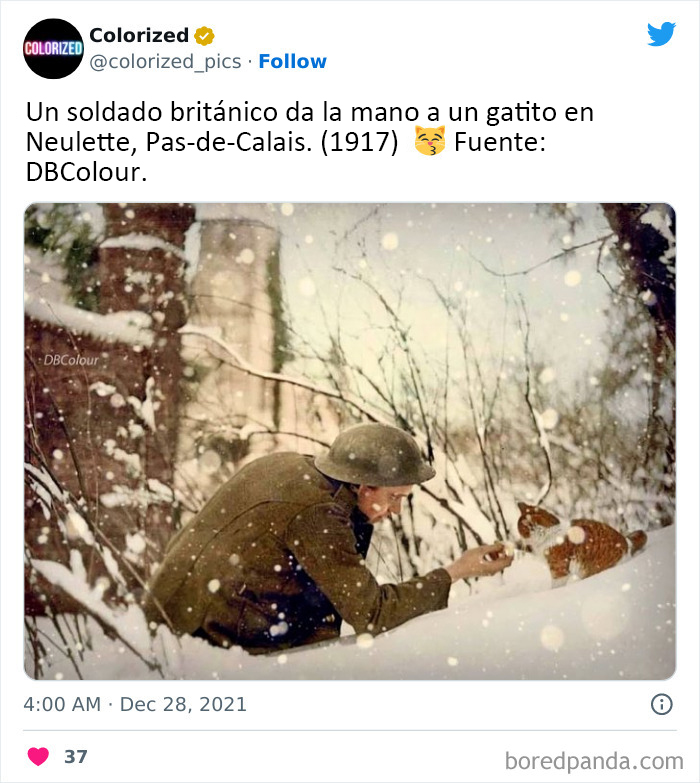 40 Stunning Colorized Historical Photos That Offer A New Perspective On History, As Shared On This Twitter Page