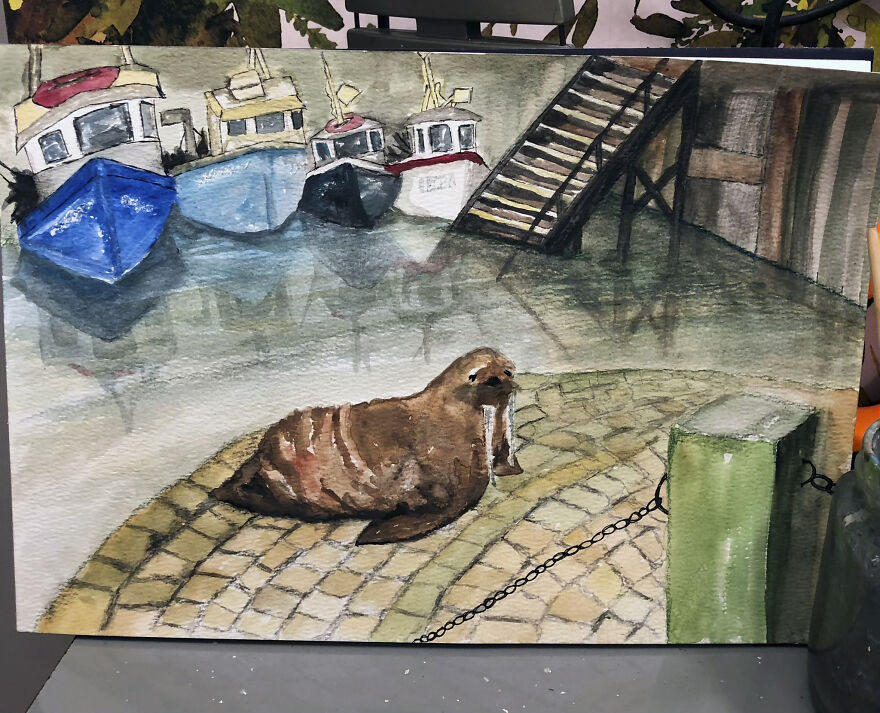 Thor, la morsa que visit&oacute; Scarborough y encant&oacute; a todos los vecinos