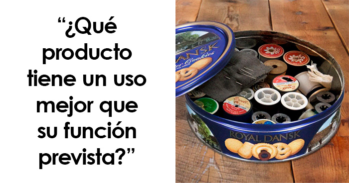 «¿Qué producto tiene un uso mejor que su función prevista?» (30 respuestas)