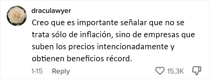 Esta mujer pone la inflaci&oacute;n en perspectiva comprando lo mismo en 2020, 2022 y 2023