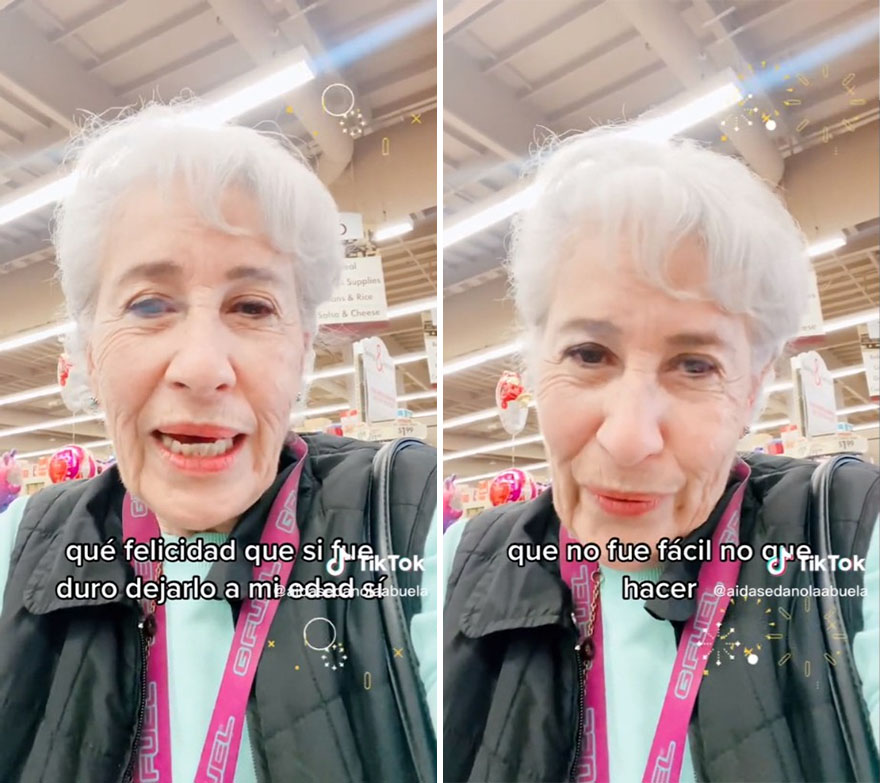 Esta abuela se volvió viral en Tiktok por celebrar su divorcio tras un matrimonio opresivo durante 40 años Esta abuela se volvió viral en Tiktok por celebrar su divorcio tras un matrimonio opresivo durante 40 años