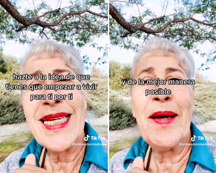 Esta abuela se volvió viral en Tiktok por celebrar su divorcio tras un matrimonio opresivo durante 40 años Esta abuela se volvió viral en Tiktok por celebrar su divorcio tras un matrimonio opresivo durante 40 años