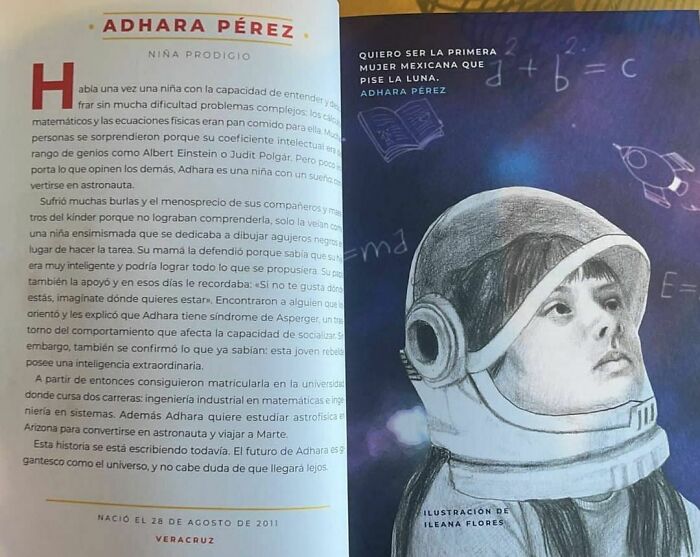 Con un CI de 162, esta ni&ntilde;a prodigio mexicana estudia para ser astronauta, &iexcl;y seguramente lo consiga!