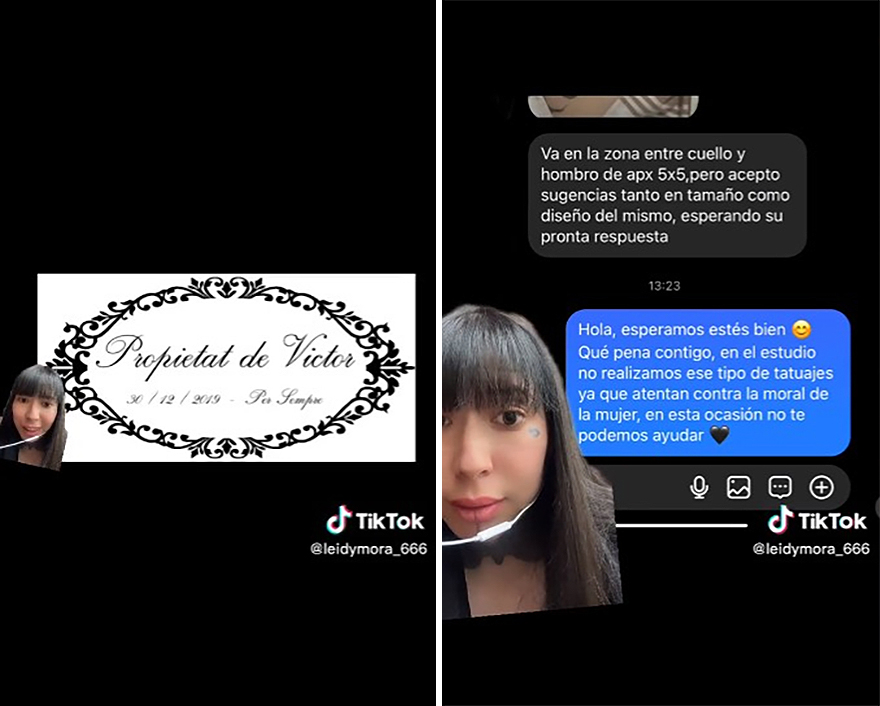 Esta tatuadora colombiana se neg&oacute; a hacer un tatuaje degradante, pero nunca imaginar&aacute;s la respuesta de la clienta