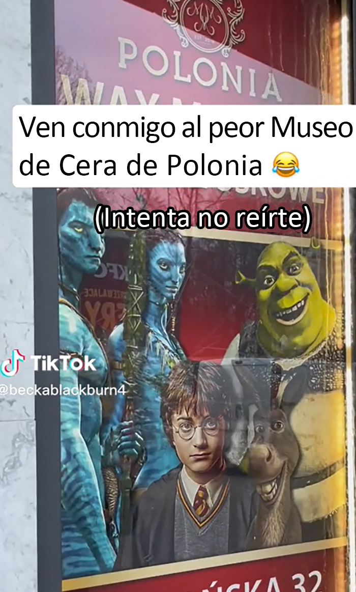 El Museo de cera de Cracovia tiene unas figuras bastante controvertidas, y esta tiktoker alucin&oacute; al verlas