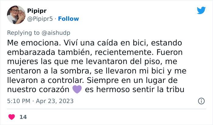 La sororidad existe: esta embarazada argentina tuvo un accidente y una tropa de mujeres acudi&oacute; en su ayuda