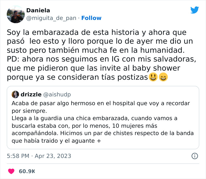 La sororidad existe: esta embarazada argentina tuvo un accidente y una tropa de mujeres acudi&oacute; en su ayuda