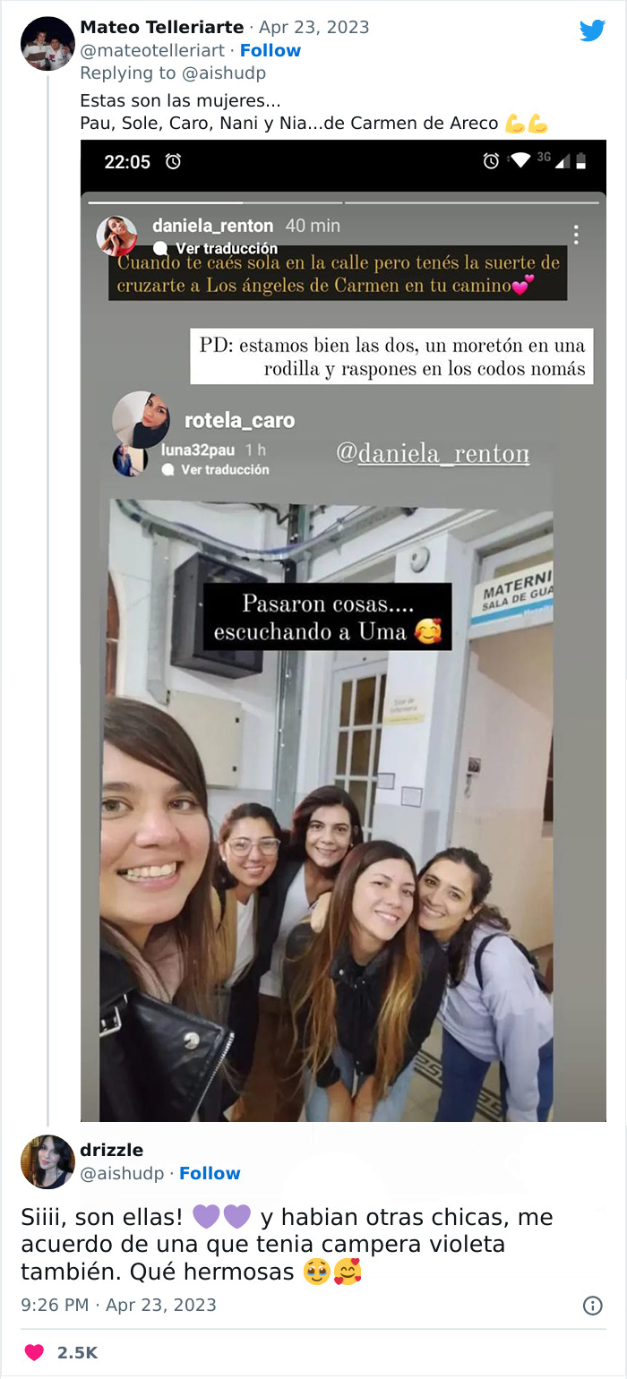 La sororidad existe: esta embarazada argentina tuvo un accidente y una tropa de mujeres acudi&oacute; en su ayuda