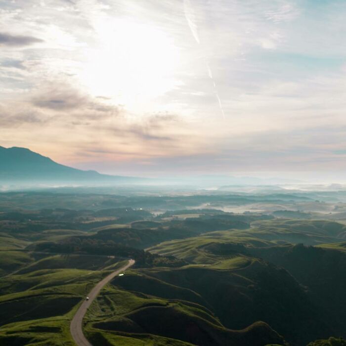 La colorida naturaleza de Japón desde el aire: 30 fotos con dron