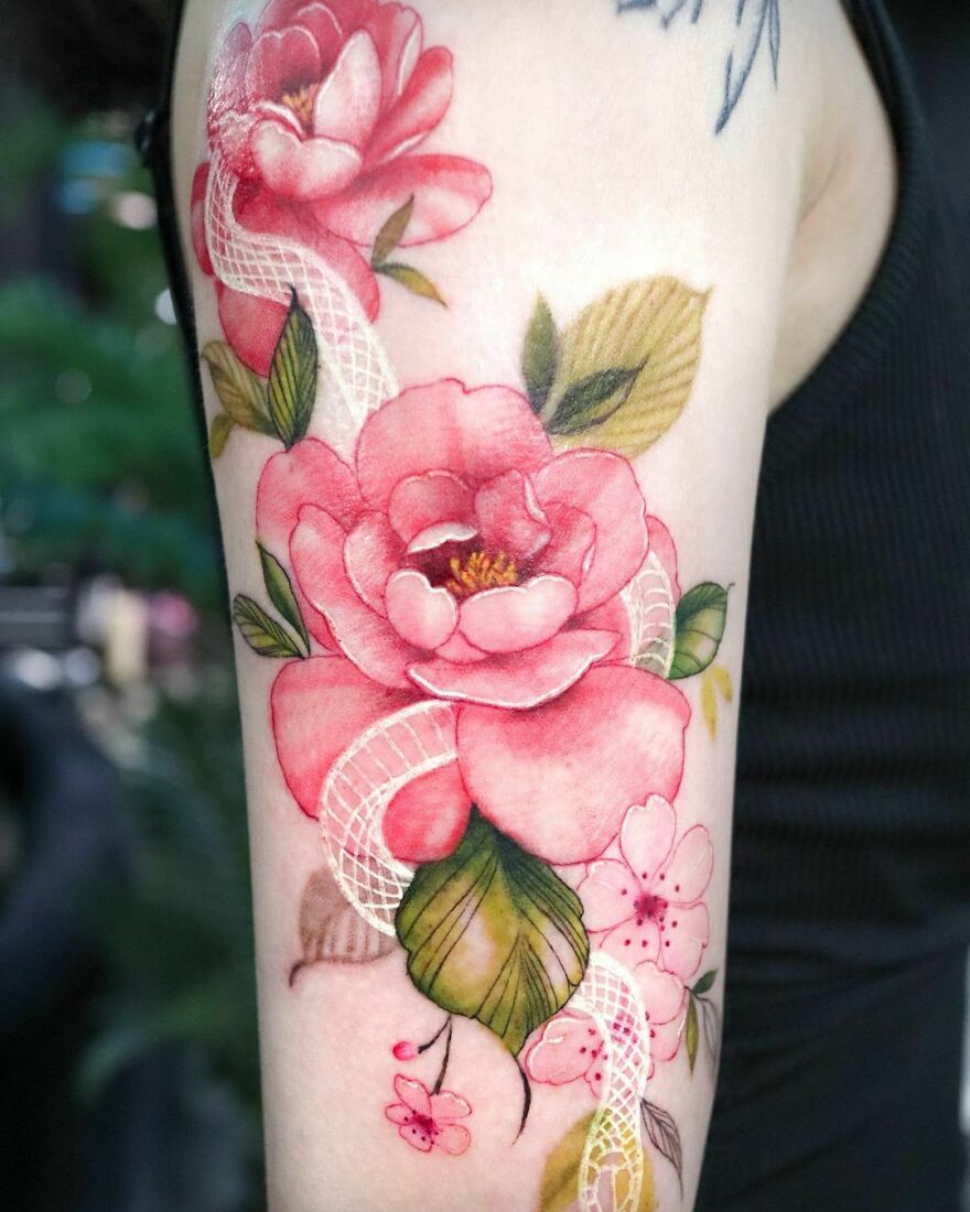 Tatuajes Florales