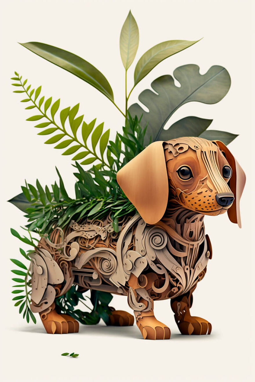 He Hecho Estos Paper Arts Con Midjourney Y Photoshop