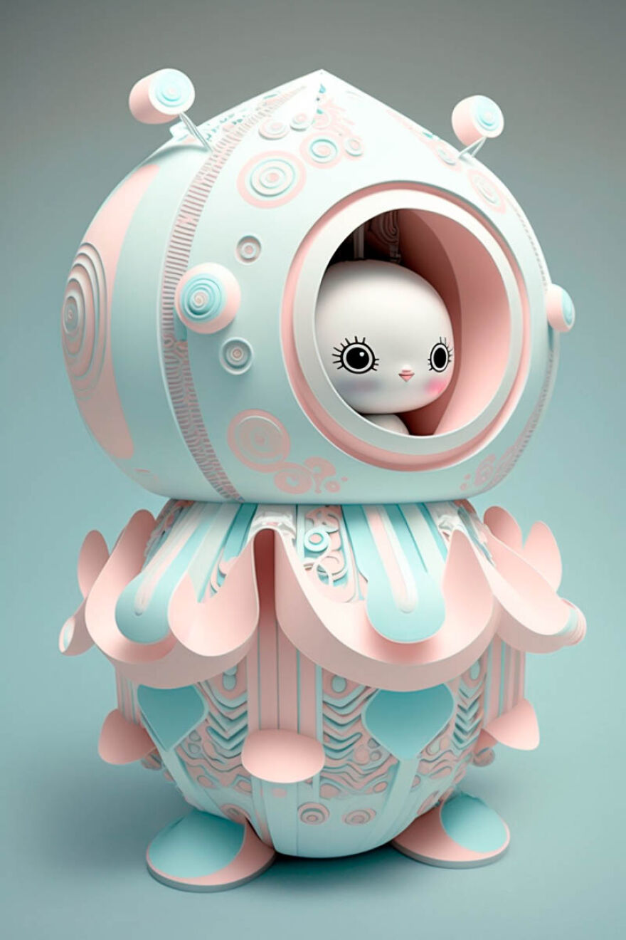 He Hecho Estos Paper Arts Con Midjourney Y Photoshop