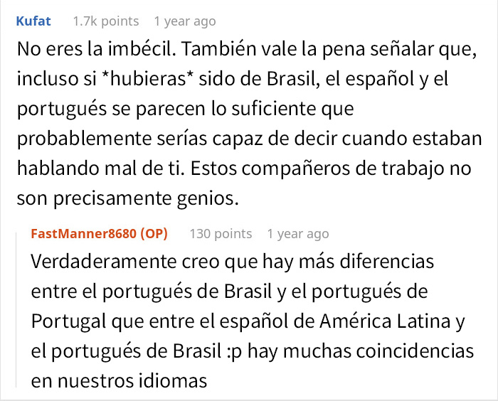 Unos trabajadores mexicanos asumen err&oacute;neamente que su nueva compa&ntilde;era no entiende espa&ntilde;ol y empiezan a hablar mal de ella
