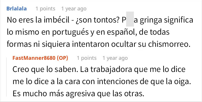 Unos trabajadores mexicanos asumen err&oacute;neamente que su nueva compa&ntilde;era no entiende espa&ntilde;ol y empiezan a hablar mal de ella