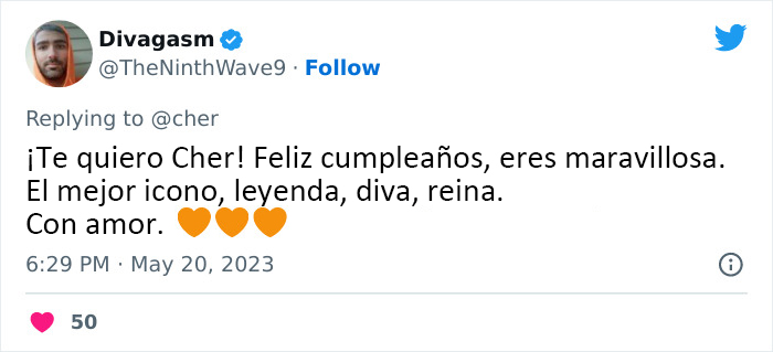Cher comparte en Twitter una reflexi&oacute;n sobre el envejecimiento el d&iacute;a de su 77 cumplea&ntilde;os