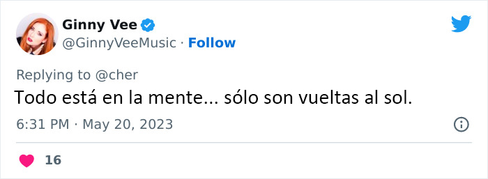 Cher comparte en Twitter una reflexi&oacute;n sobre el envejecimiento el d&iacute;a de su 77 cumplea&ntilde;os